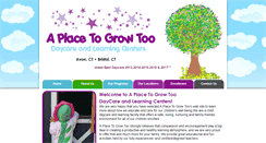 Desktop Screenshot of aplacetogrowtoollc.com