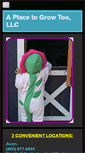 Mobile Screenshot of aplacetogrowtoollc.com