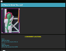 Tablet Screenshot of aplacetogrowtoollc.com